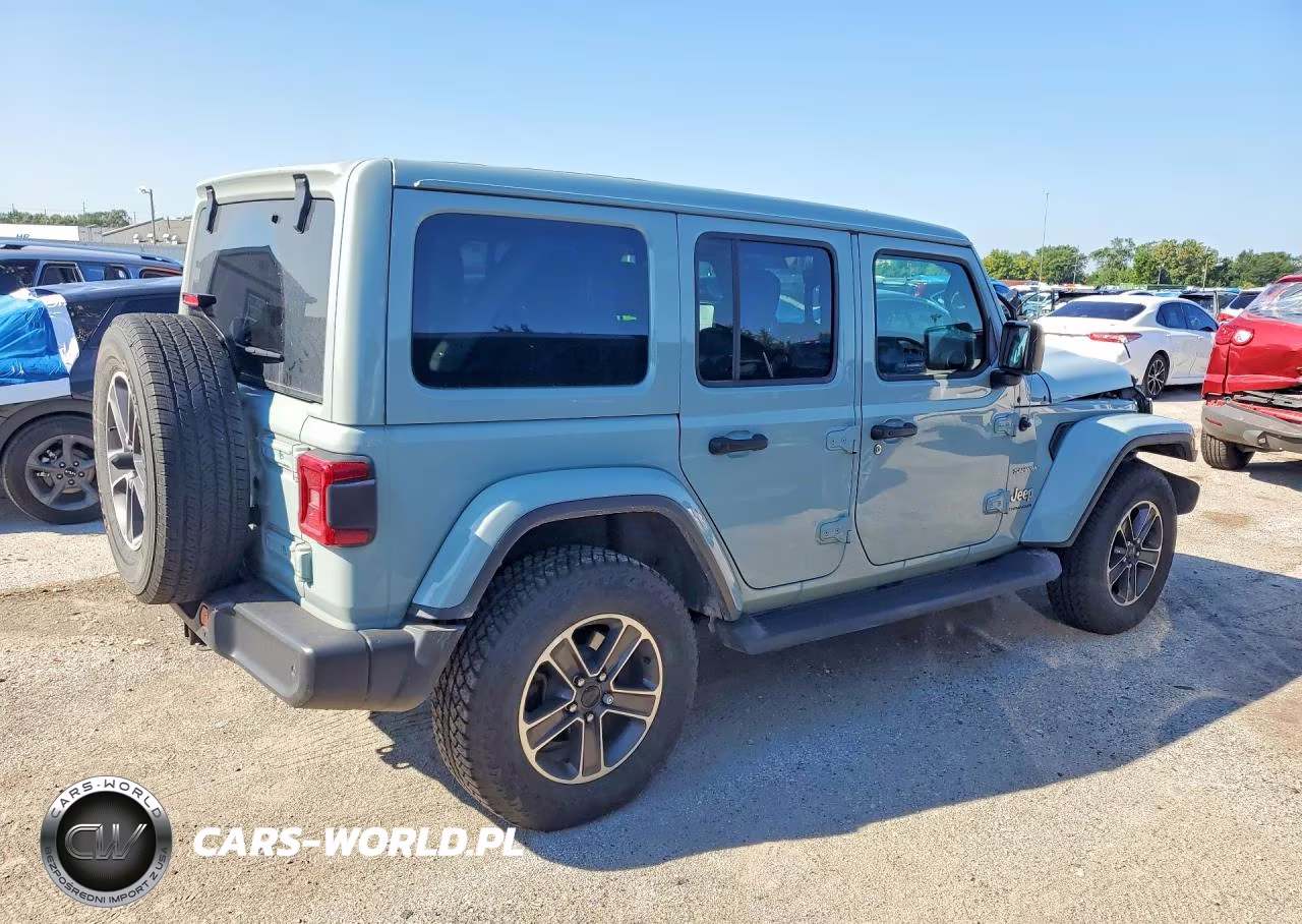 2023 Jeep Wrangler Sahara VIN:1C4HJXEN0PW509591 - 3