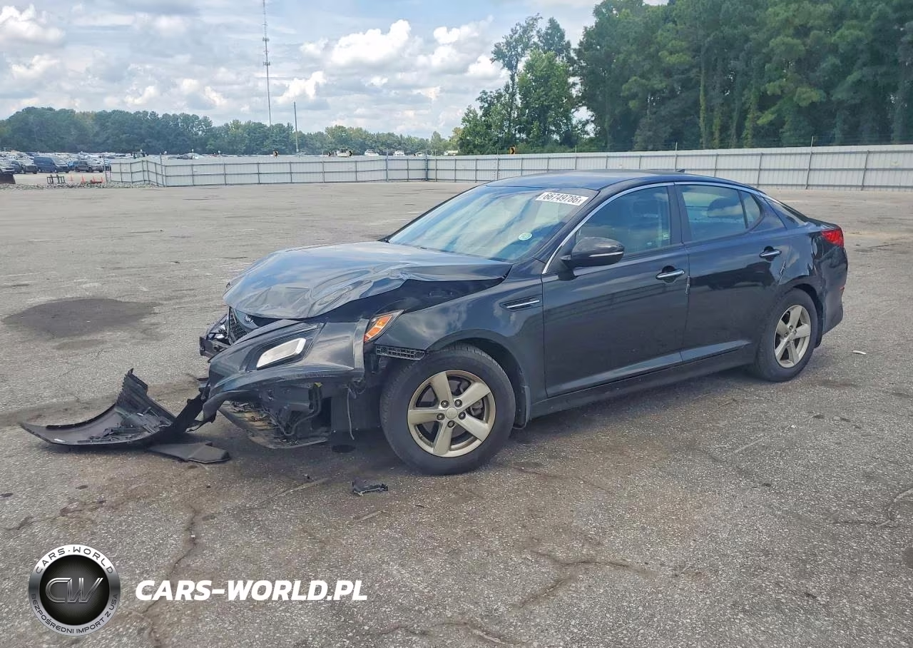 2015 Kia Optima Lx VIN:KNAGM4A74F5659780 - 1
