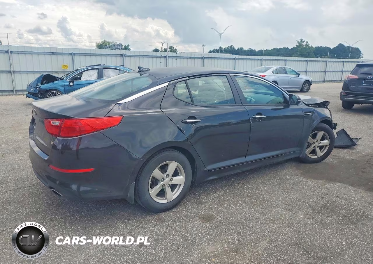 2015 Kia Optima Lx VIN:KNAGM4A74F5659780 - 3