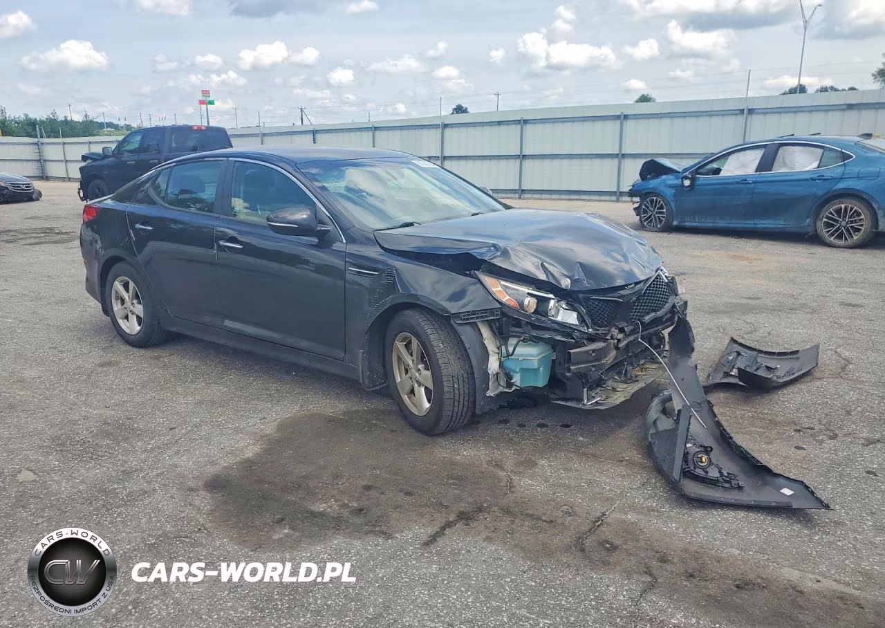 2015 Kia Optima Lx VIN:KNAGM4A74F5659780 - 4