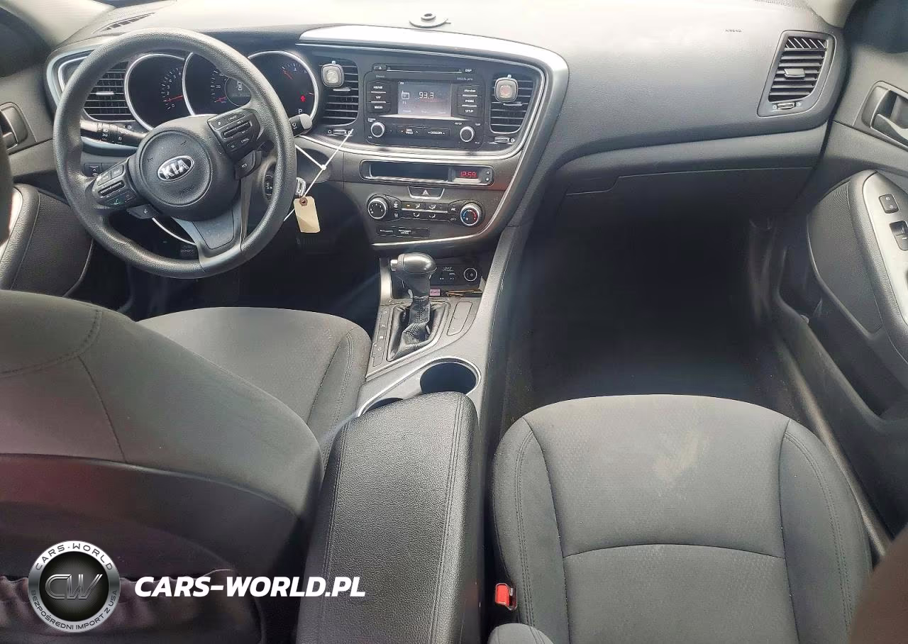 2015 Kia Optima Lx VIN:KNAGM4A74F5659780 - 8