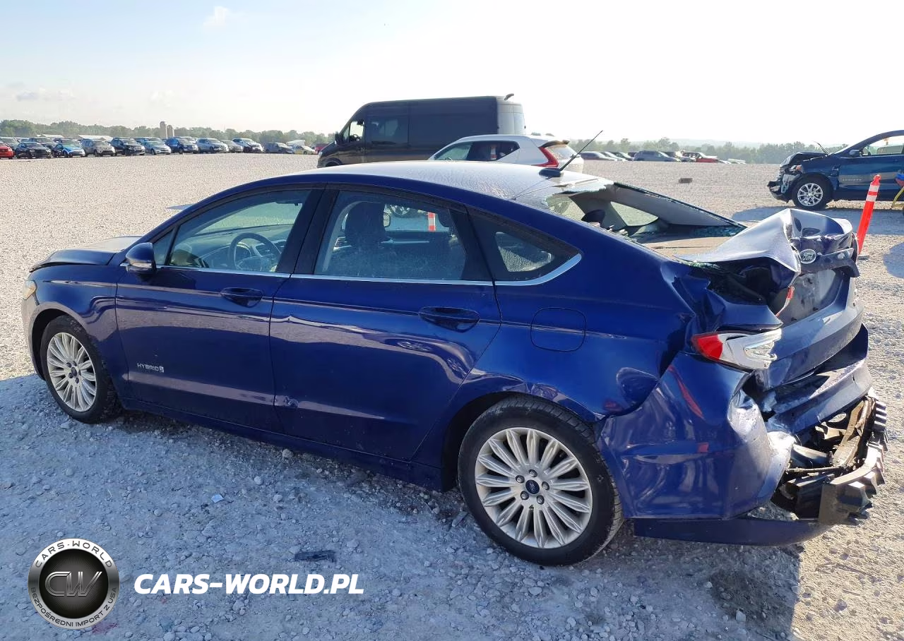 2016 Ford Fusion Se Hybrid VIN:3FA6P0LU7GR123833 - 2