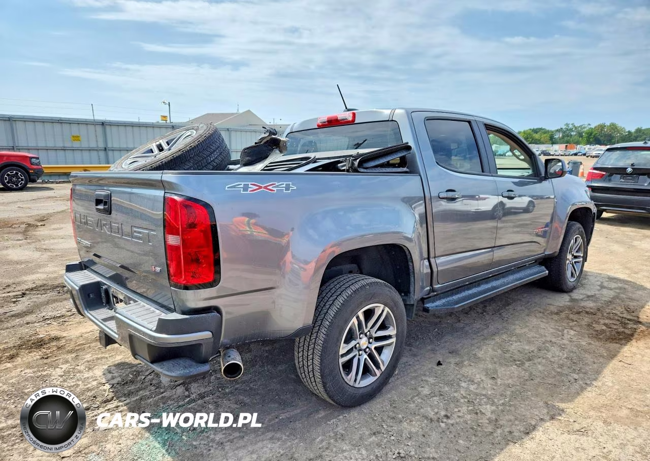 2022 Chevrolet Colorado VIN:1GCGTBEN4N1108029 - 3