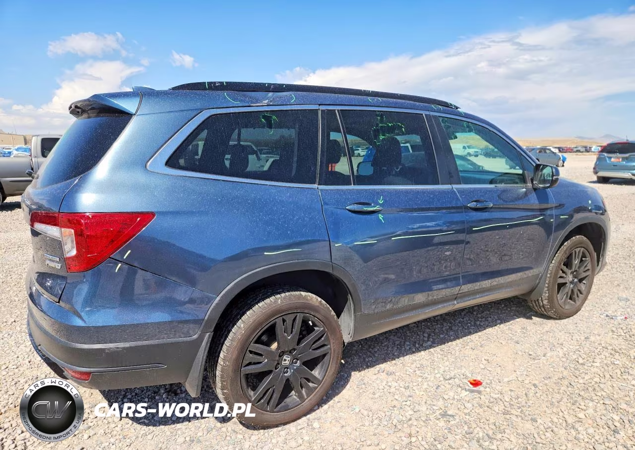 2021 Honda Pilot Se VIN:5FNYF6H27MB044031 - 3