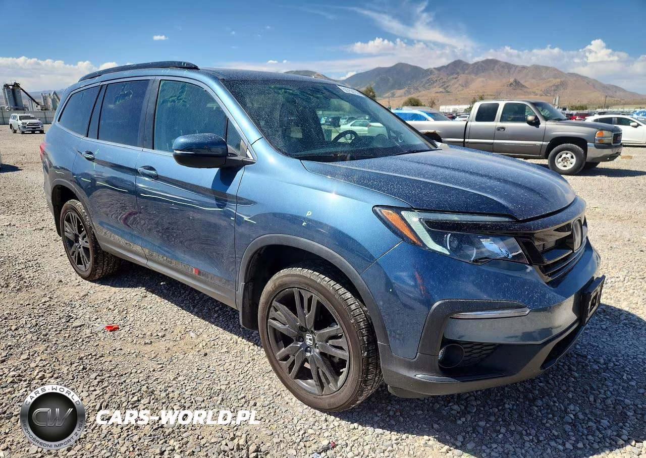 2021 Honda Pilot Se VIN:5FNYF6H27MB044031 - 4