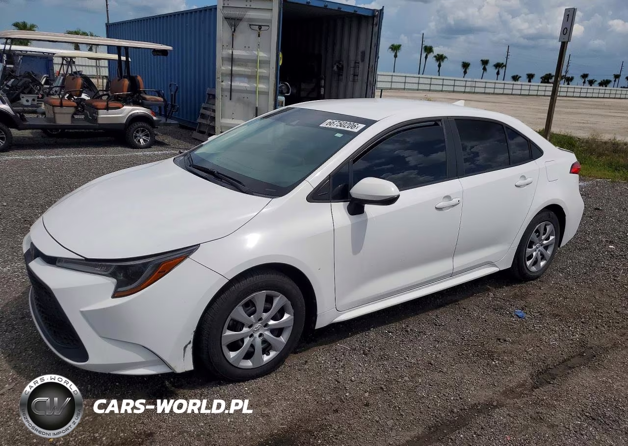 2021 Toyota Corolla Le VIN:5YFEPMAE5MP248727 - 1