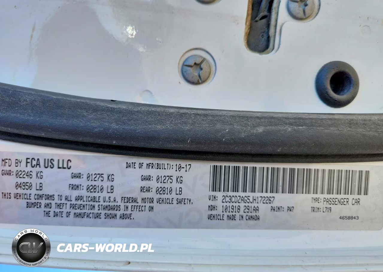 2018 Dodge Challenger Sxt VIN:2C3CDZAG5JH172267 - 13