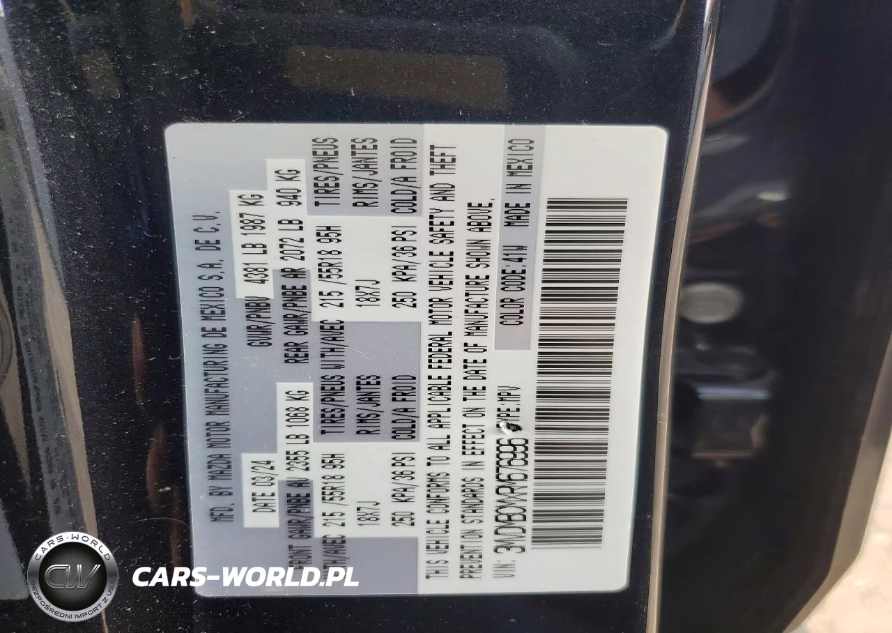 2024 Mazda Cx-30 Preferred VIN:3MVDMBCMXRM676996 - 12