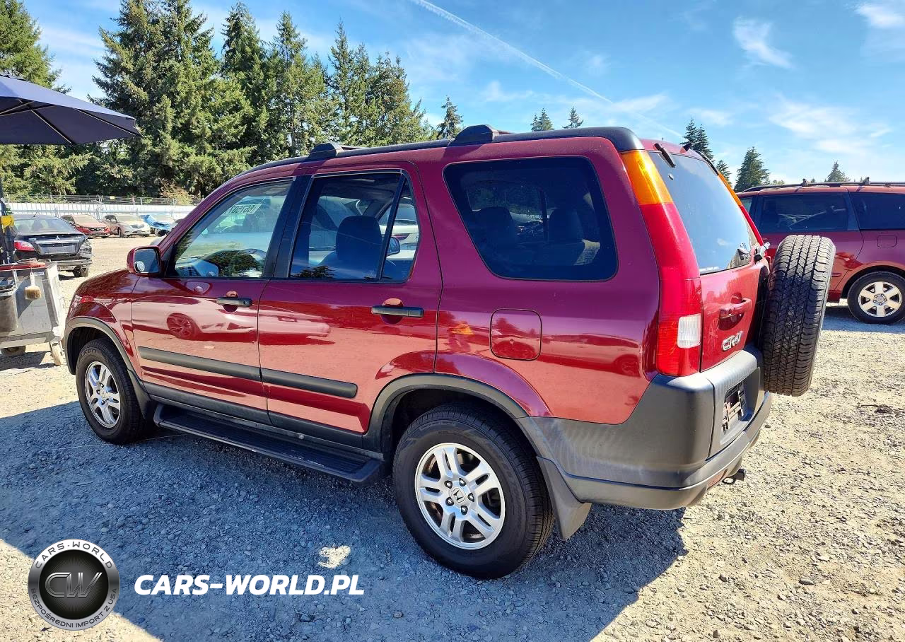 2002 Honda Cr-V Ex VIN:JHLRD78872C020359 - 2