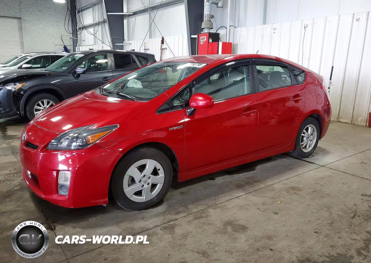 2011 Toyota Prius Two VIN:JTDKN3DU6B5361537 - 1