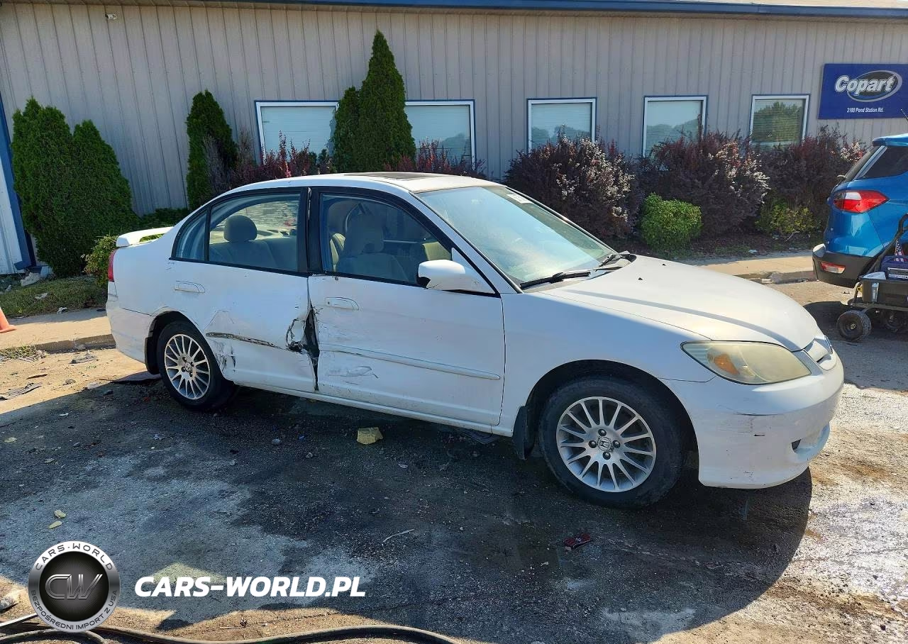 2005 Honda Civic Ex VIN:2HGES26765H558293 - 4