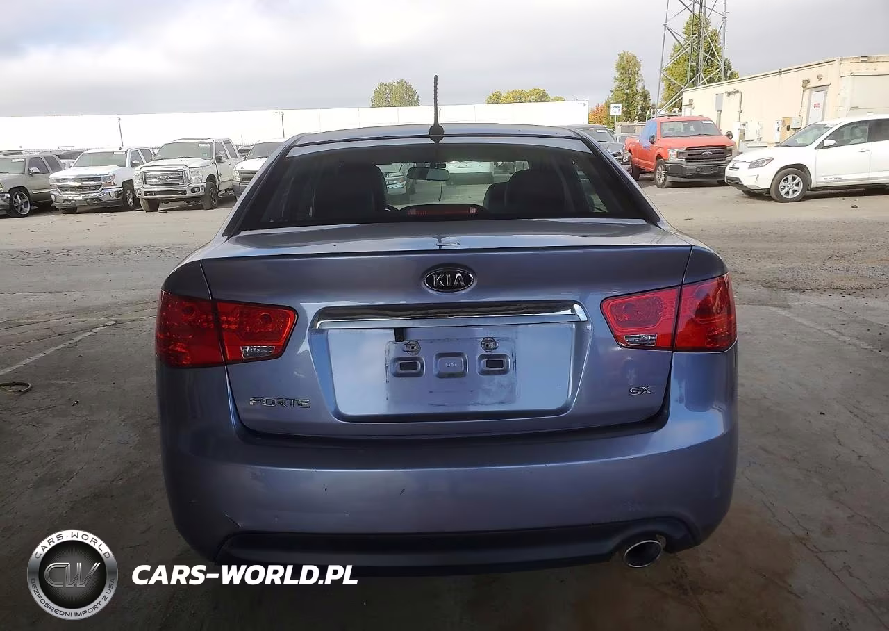 2010 Kia Forte Sx VIN:KNAFW4A36A5211911 - 6