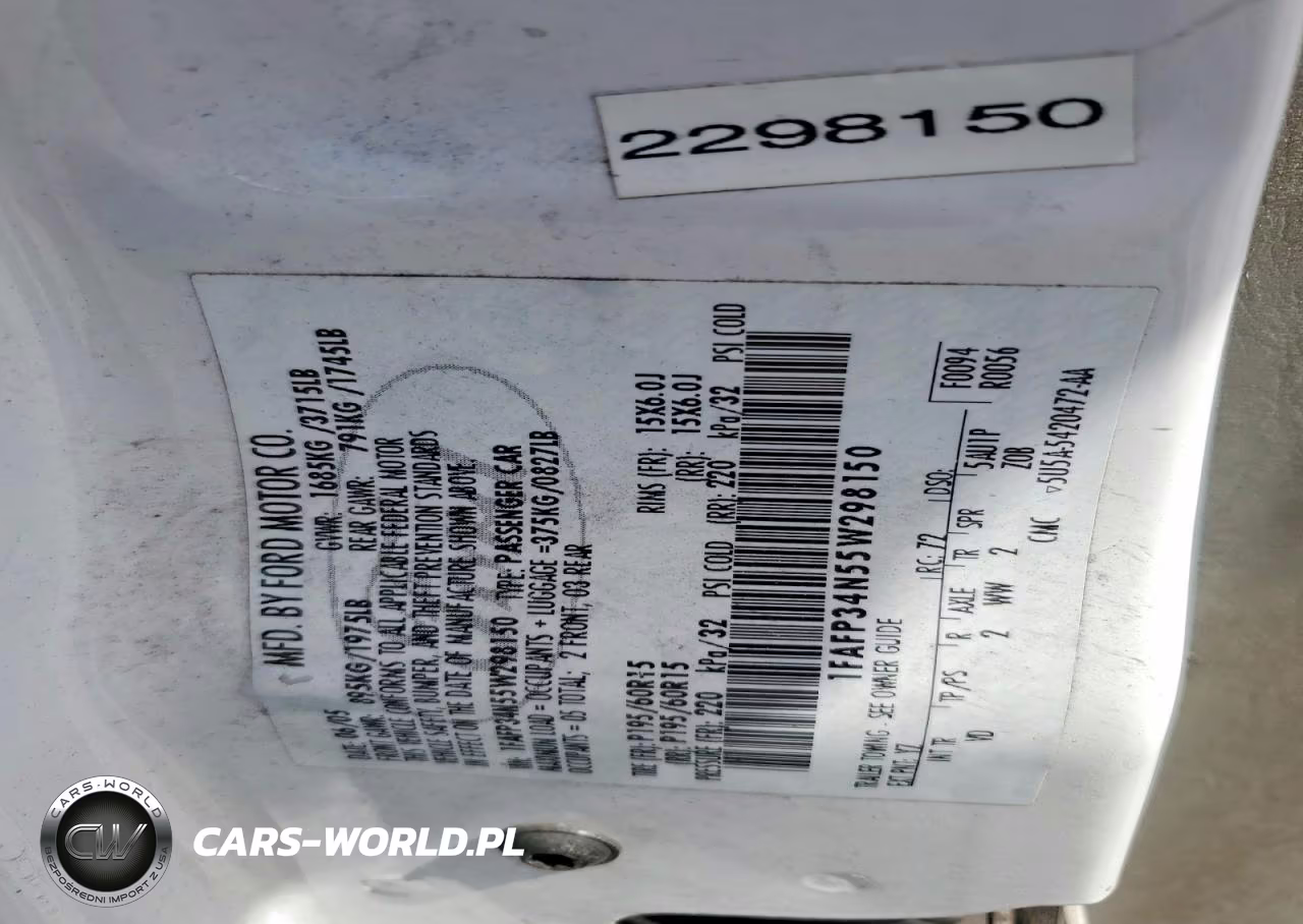 2005 Ford Focus Zx4 VIN:1FAFP34N55W298150 - 12