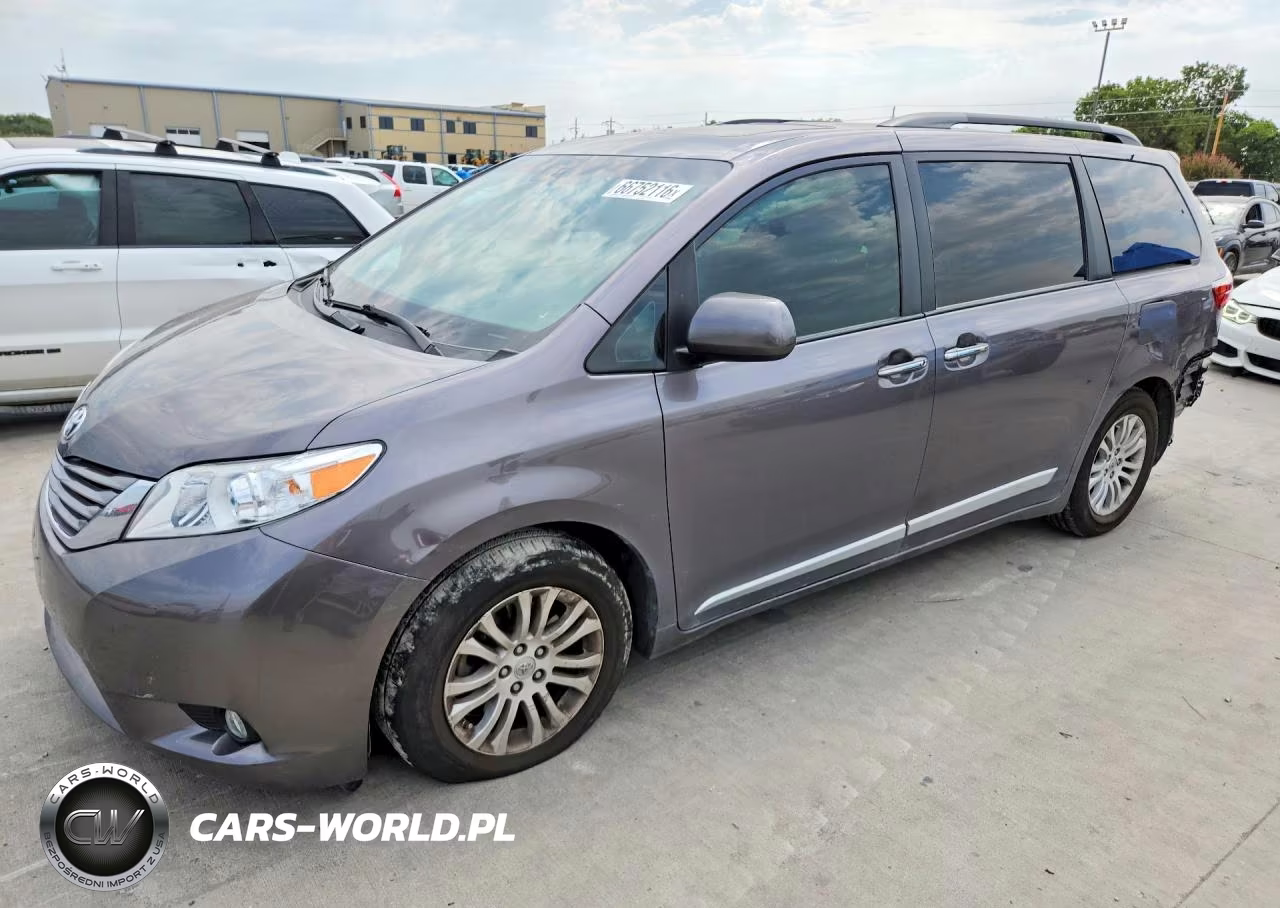 2016 Toyota Sienna Xle Premium 8-Passenger VIN:5TDYK3DCXGS741590 - 1