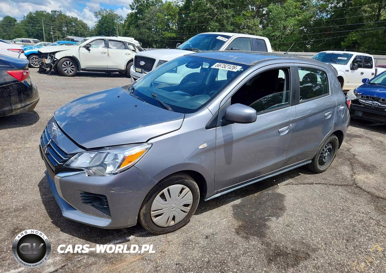 2021 Mitsubishi Mirage Es VIN:ML32AUHJ0MH010127 - 1