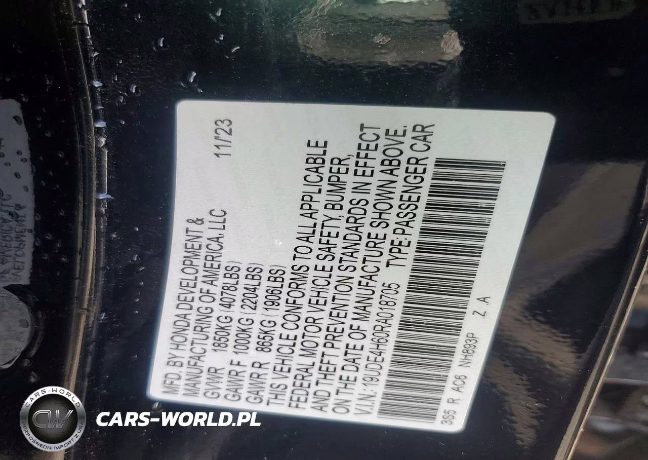 2024 Acura Integra A-Spec Tech VIN:19UDE4H60RA018705 - 13