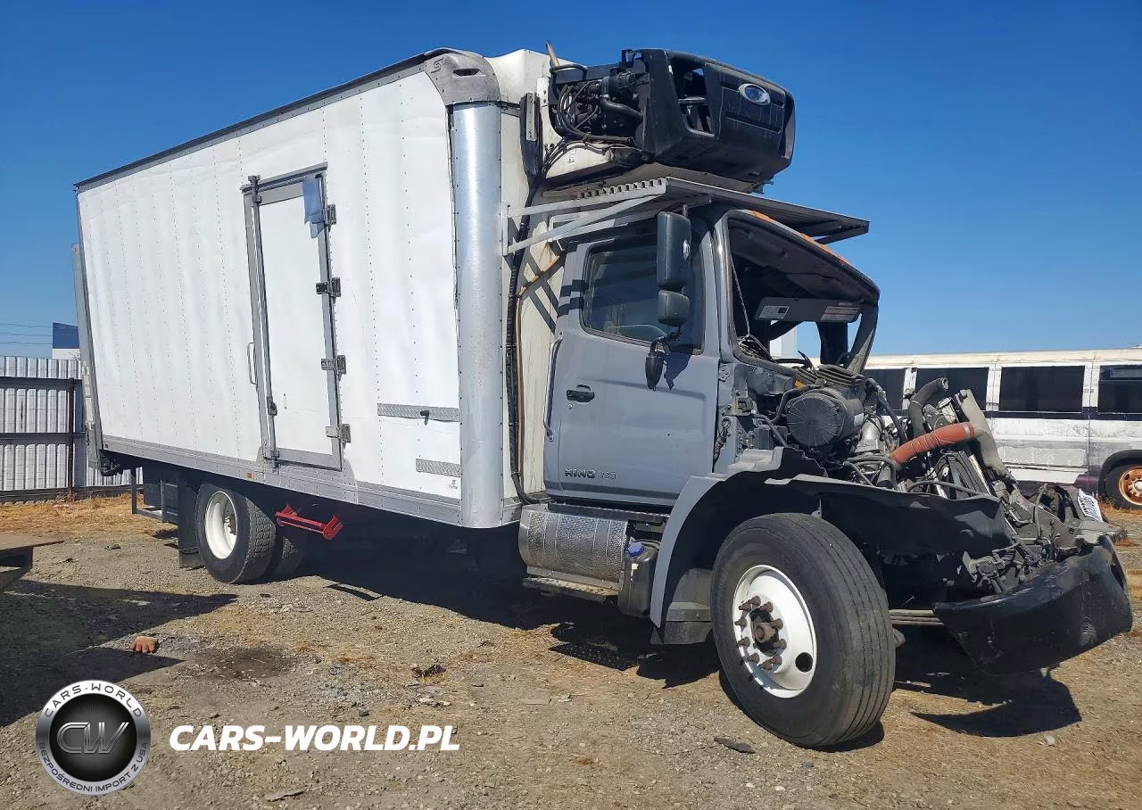 2020 Hino 258-268 Refrigerated Box Truck VIN:5PVNJ8JP1L4S52804 - 4