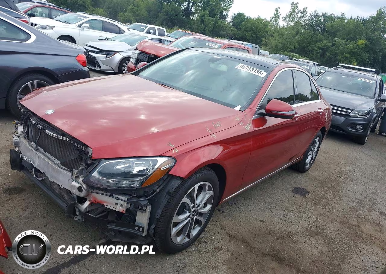 2017 Mercedes-Benz C 300 4Matic VIN:55SWF4KB0HU215016 - 1