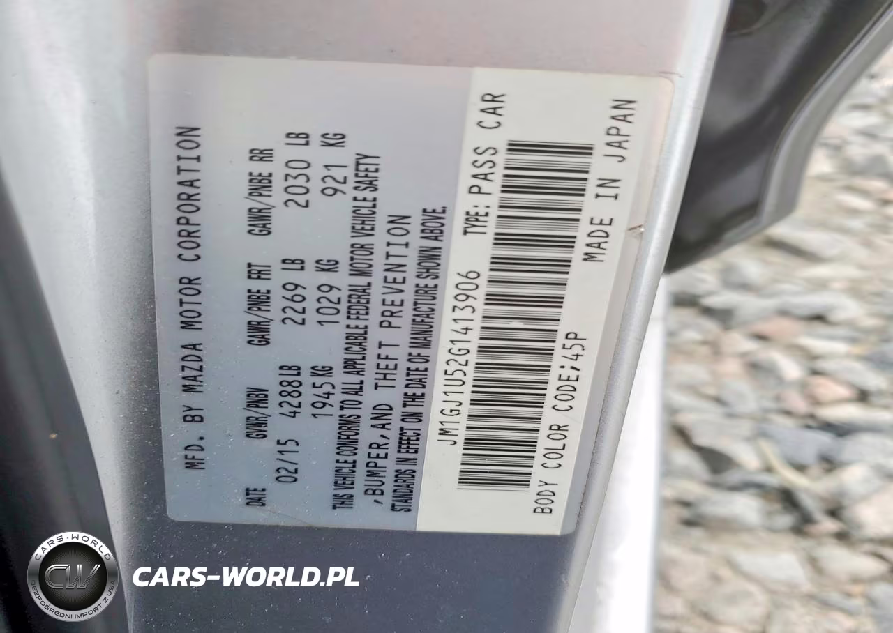 2016 Mazda 6 Sport VIN:JM1GJ1U52G1413906 - 12
