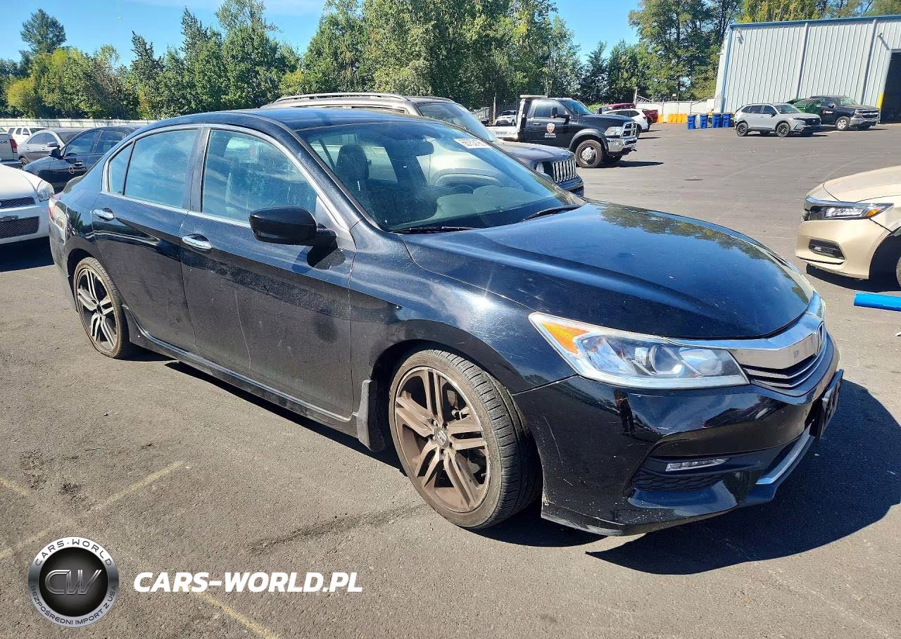2017 Honda Accord Sport VIN:1HGCR2F53HA182625 - 4