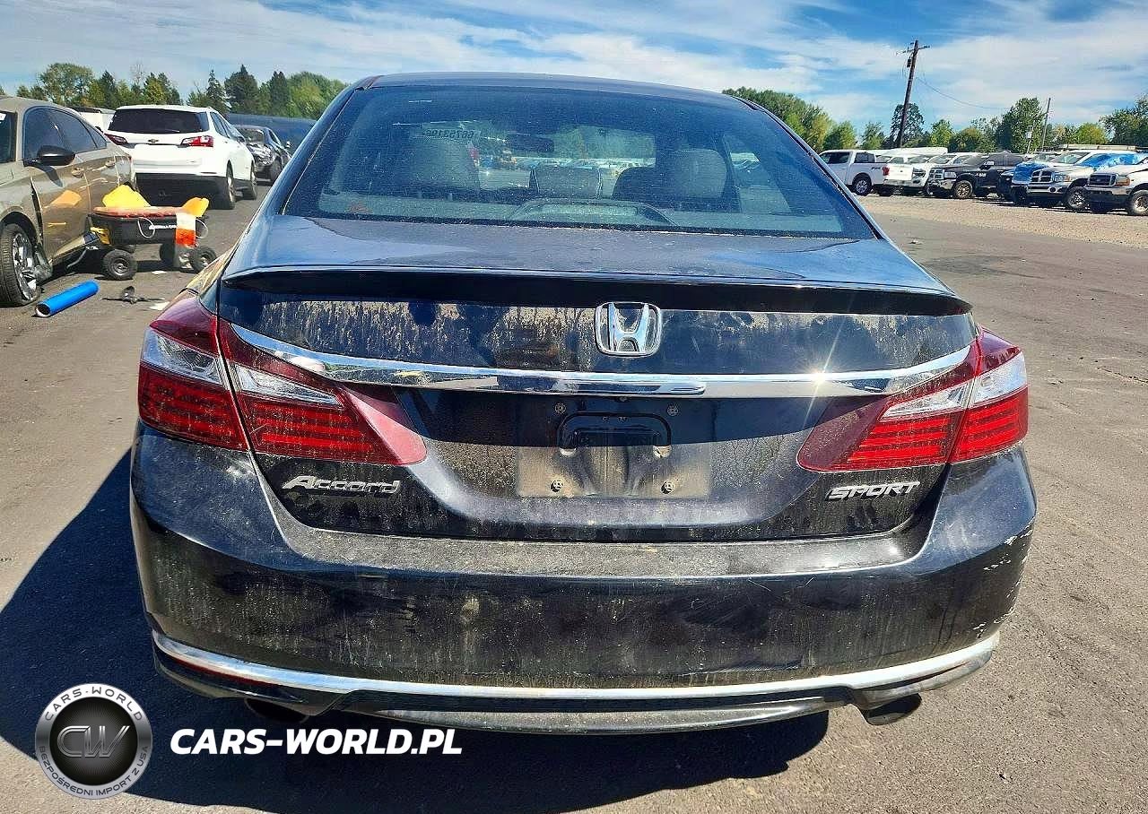 2017 Honda Accord Sport VIN:1HGCR2F53HA182625 - 6