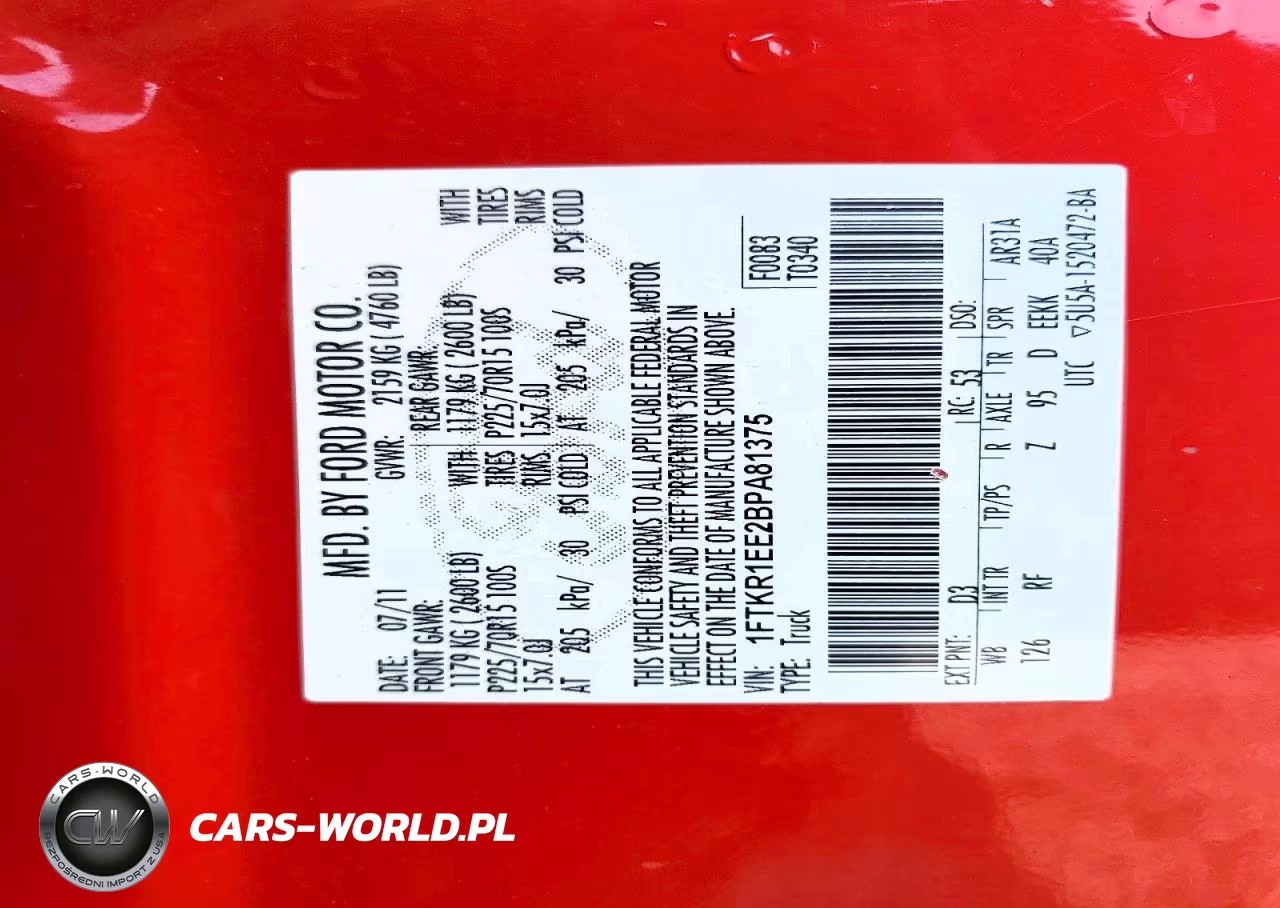 2011 Ford Ranger Super Cab VIN:1FTKR1EE2BPA81375 - 12