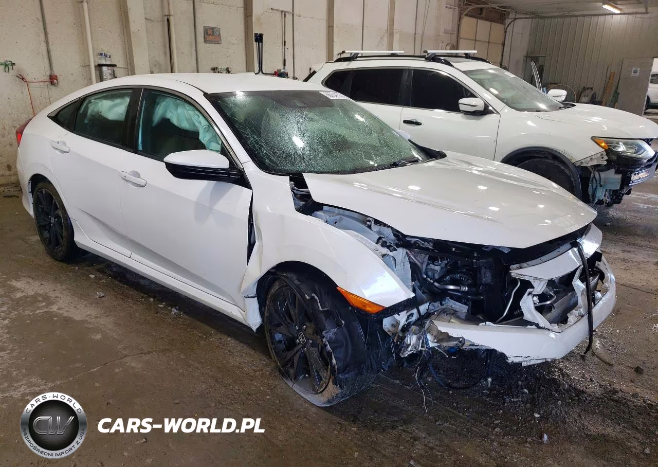 2020 Honda Civic Sport VIN:19XFC2F82LE025827 - 4