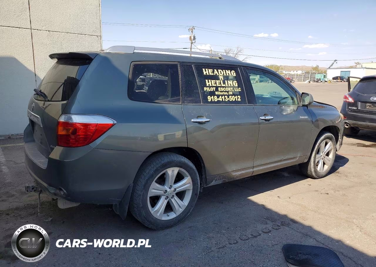 2010 Toyota Highlander Limited VIN:5TDDK3EH3AS035903 - 3