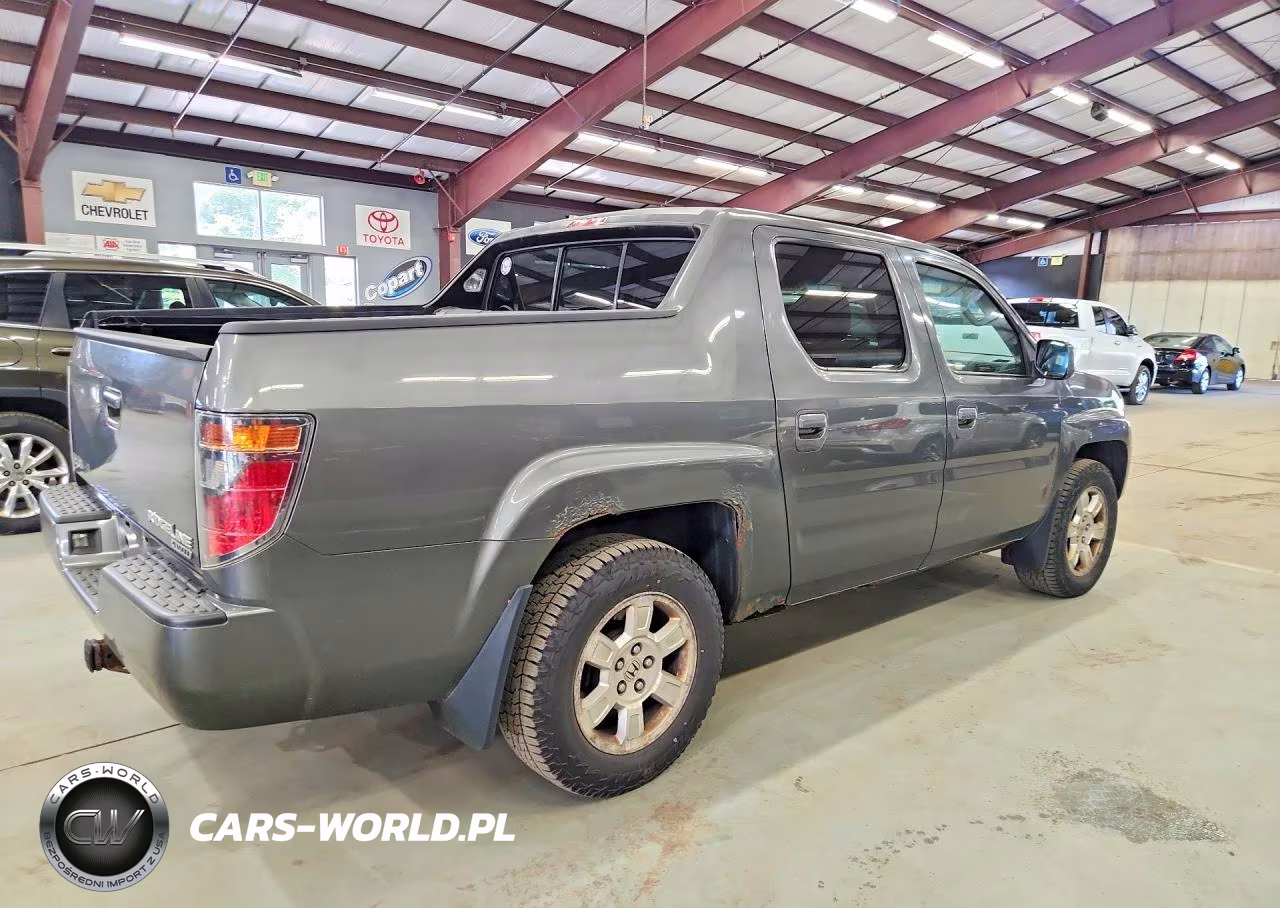 2008 Honda Ridgeline Rts VIN:2HJYK16448H503966 - 3