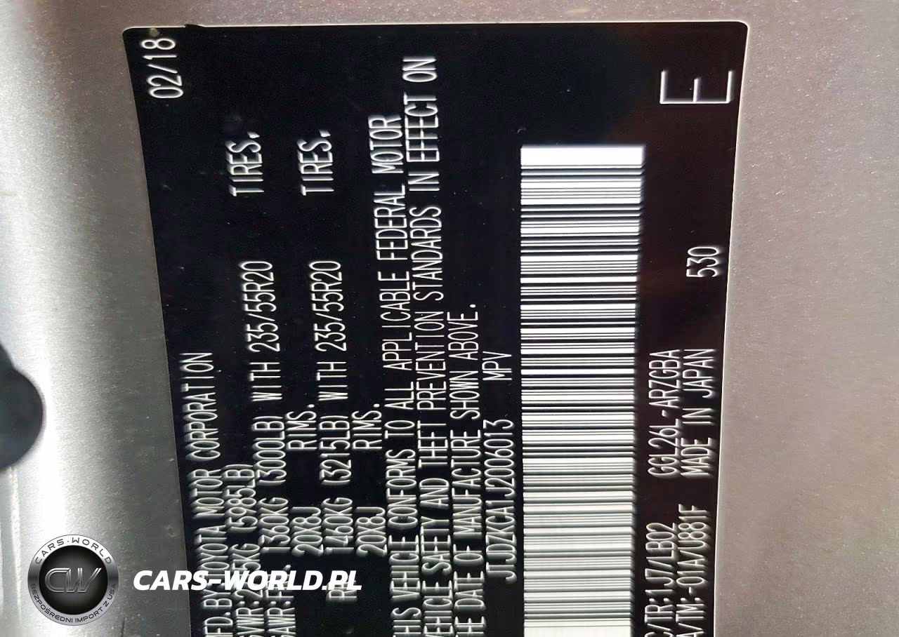 2018 Lexus Rx 350 L VIN:JTJDZKCA1J2006013 - 13