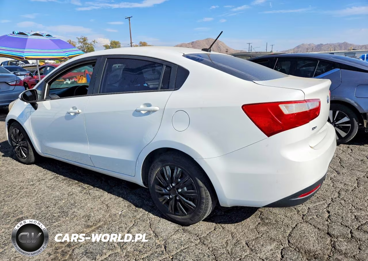 2014 Kia Rio Lx VIN:KNADM4A39E6398414 - 2