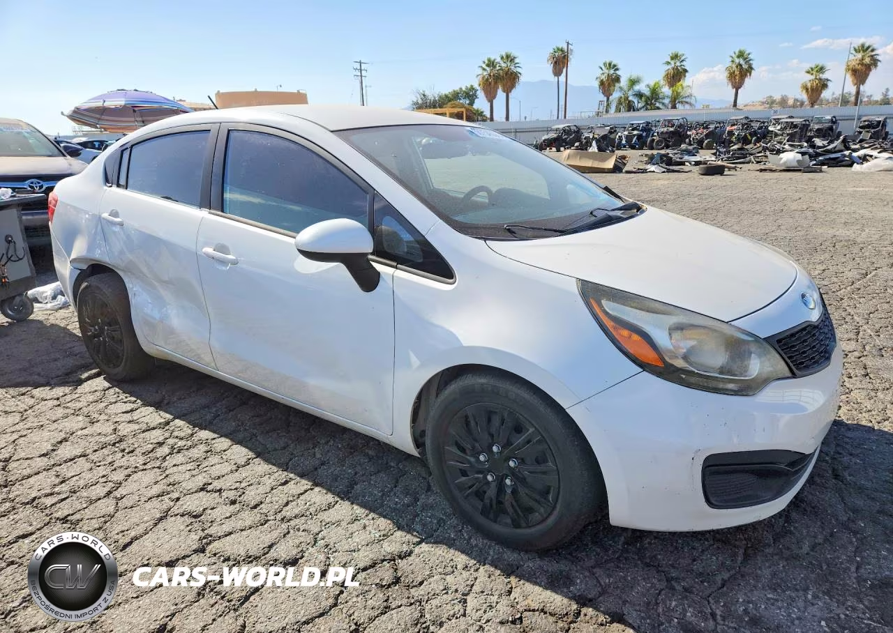 2014 Kia Rio Lx VIN:KNADM4A39E6398414 - 4