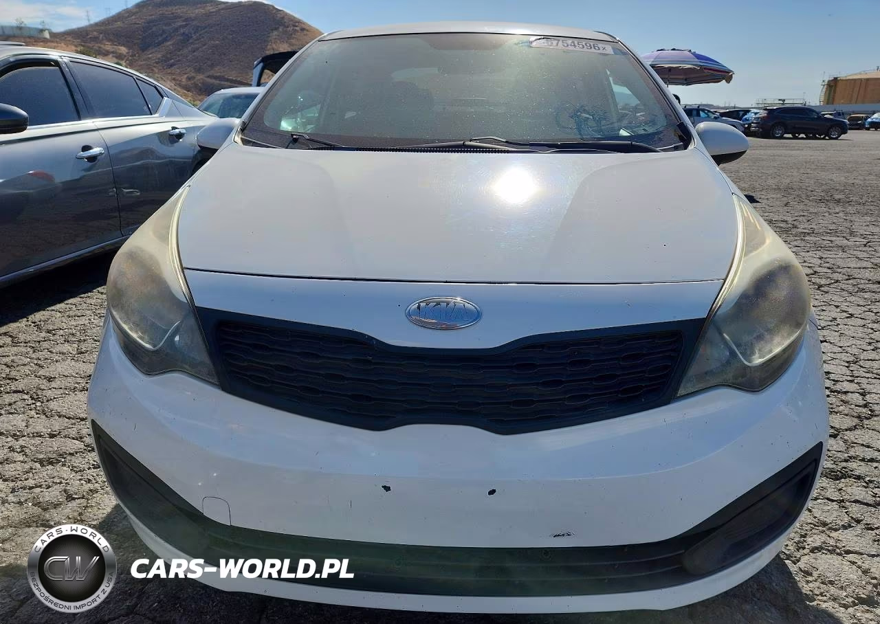 2014 Kia Rio Lx VIN:KNADM4A39E6398414 - 5