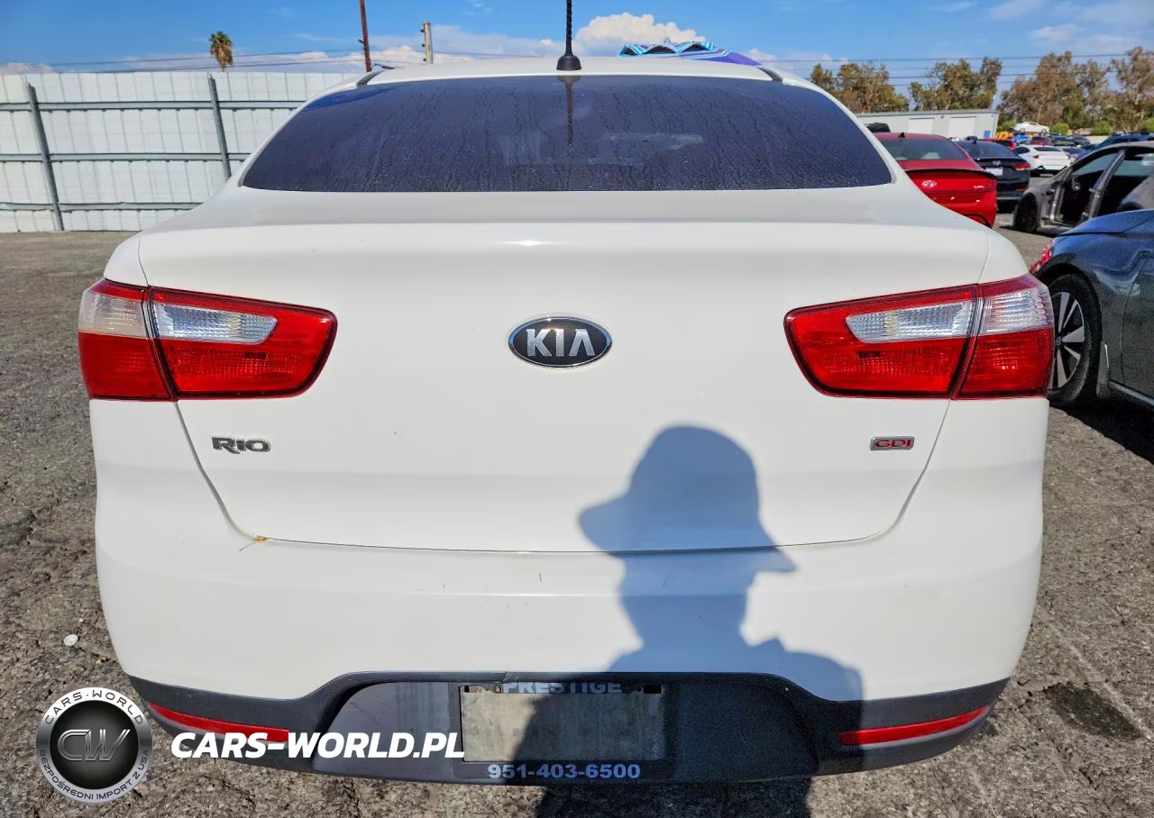 2014 Kia Rio Lx VIN:KNADM4A39E6398414 - 6