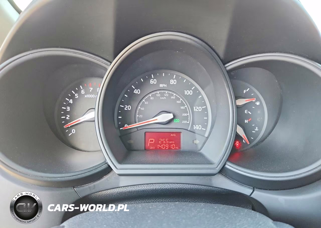 2014 Kia Rio Lx VIN:KNADM4A39E6398414 - 9