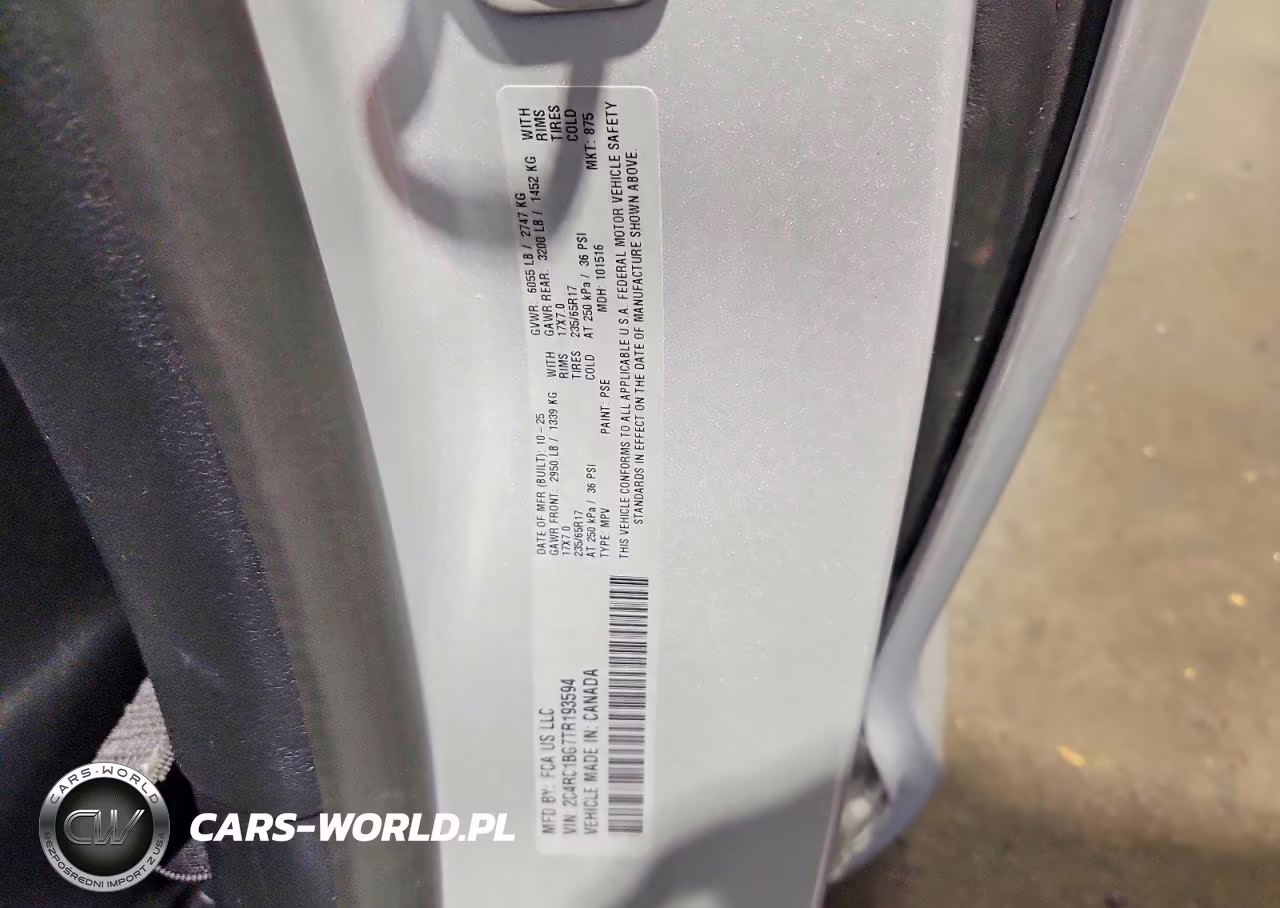 2026 Chrysler Pacifica Select VIN:2C4RC1BG7TR193594 - 14