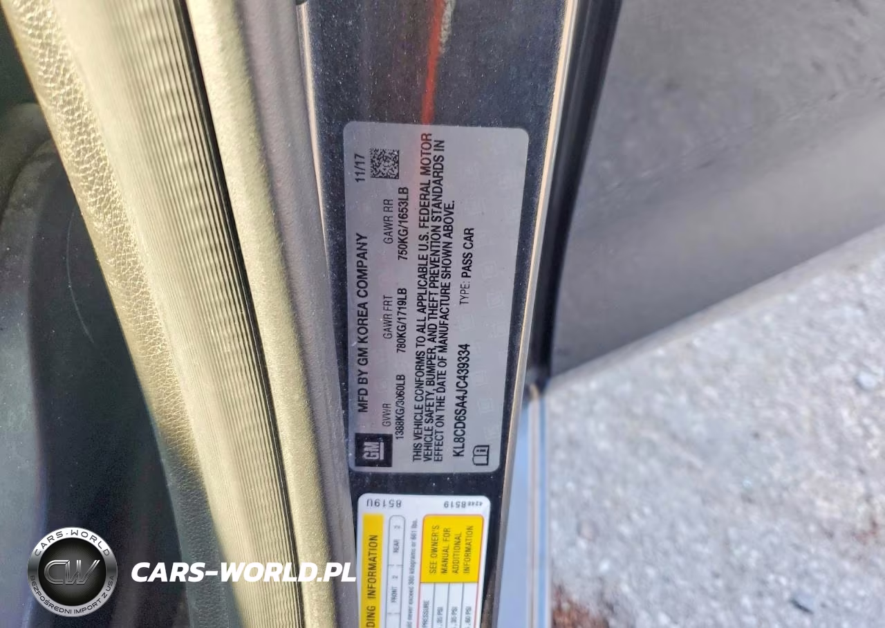 2018 Chevrolet Spark 1Lt VIN:KL8CD6SA4JC439334 - 12