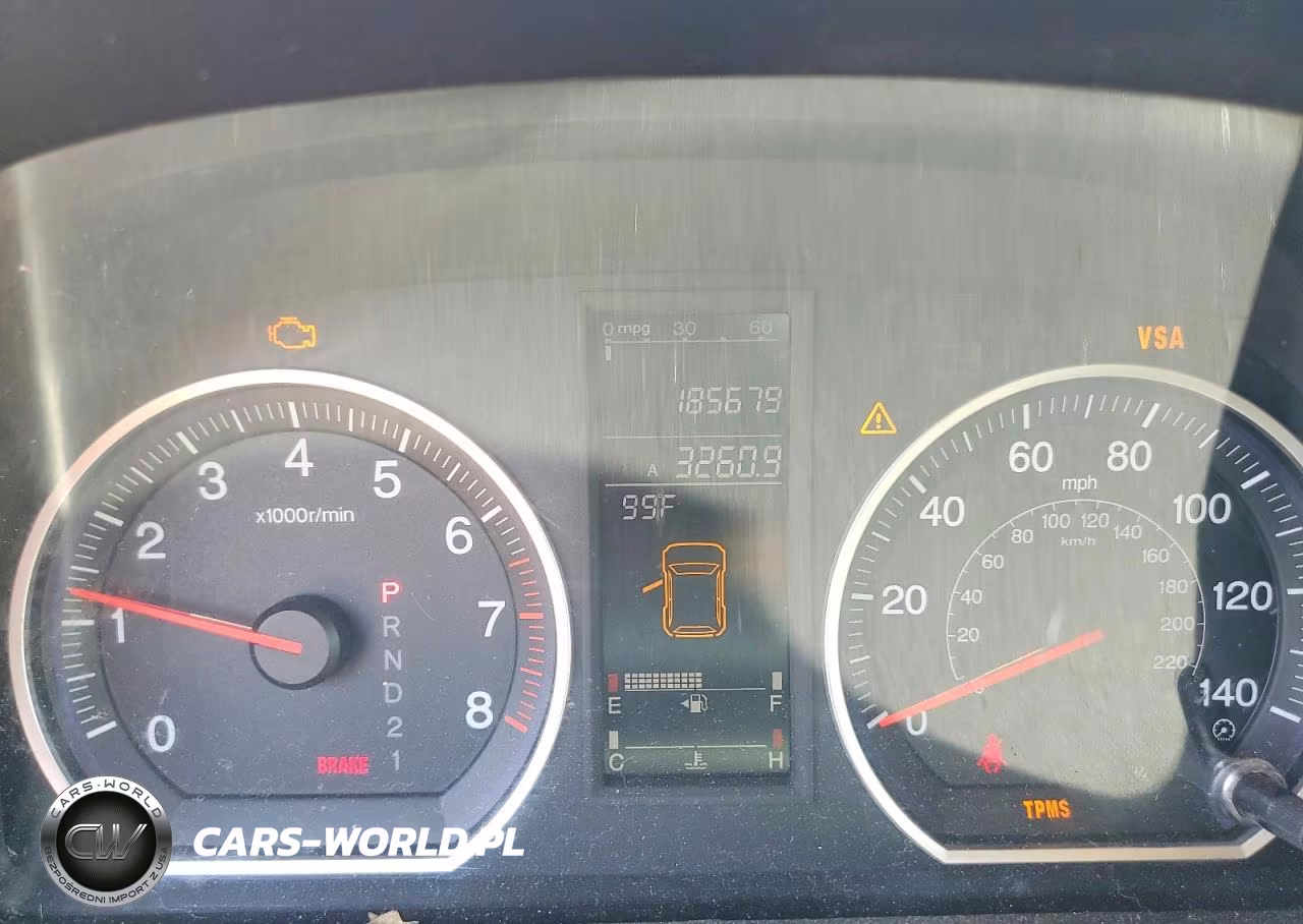 2008 Honda Cr-V Exl VIN:5J6RE38768L001802 - 9