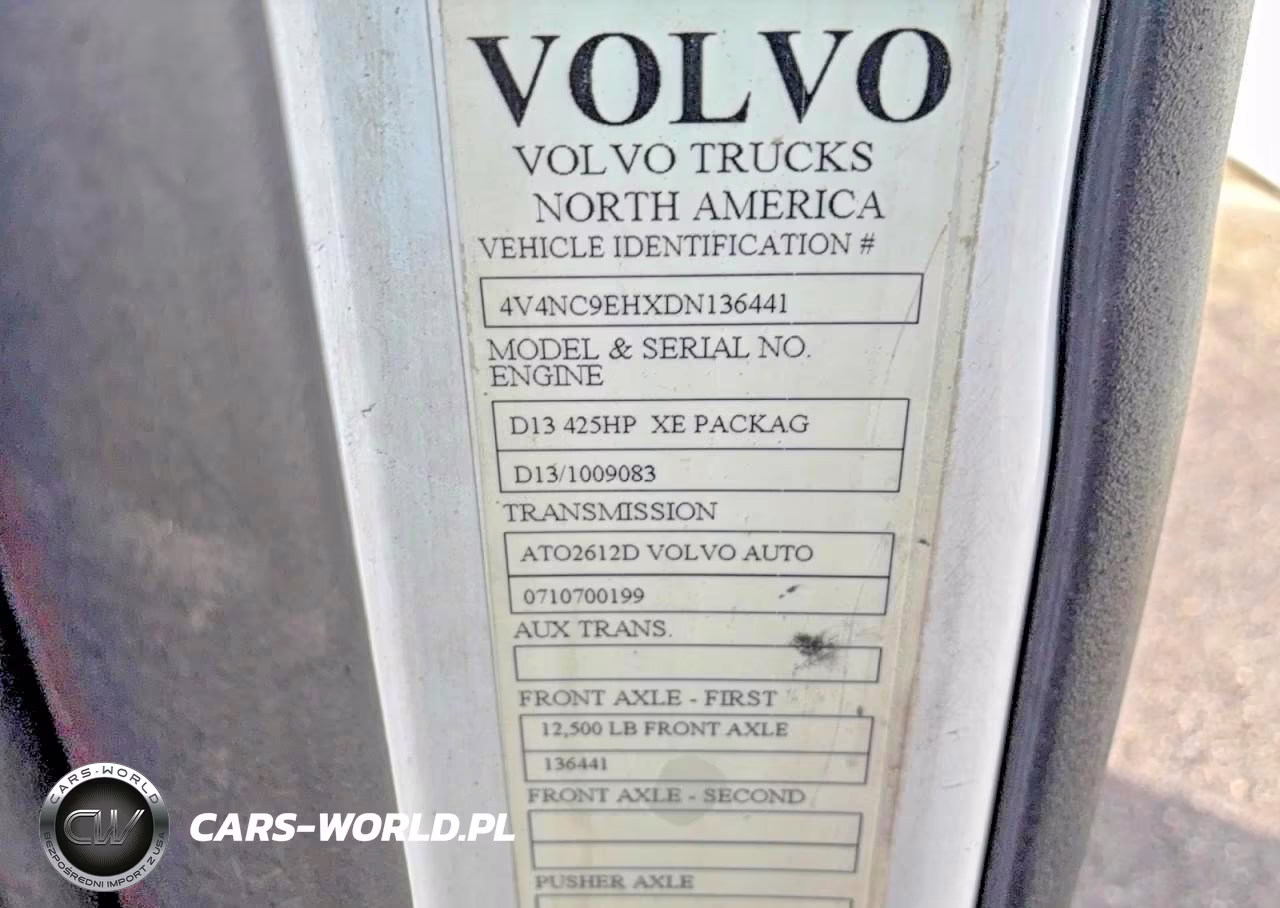 2013 Volv Vn Vnl - Trucks Truck Cab And Chassis VIN:4V4NC9EHXDN136441 - 10