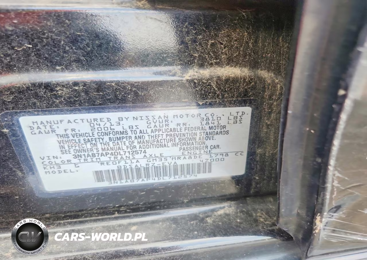 2013 Nissan Sentra S VIN:3N1AB7AP4DL712574 - 12