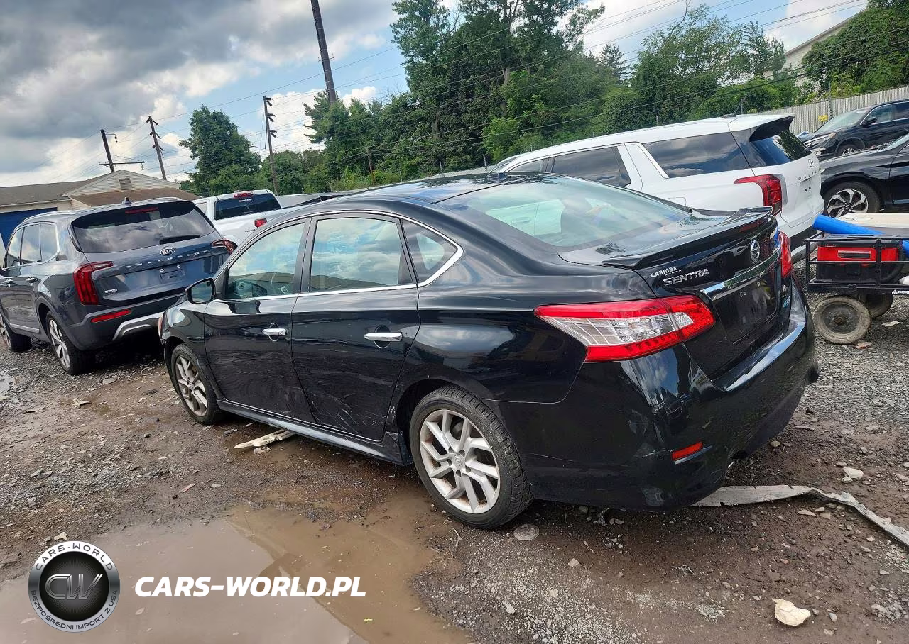 2013 Nissan Sentra S VIN:3N1AB7AP4DL712574 - 2