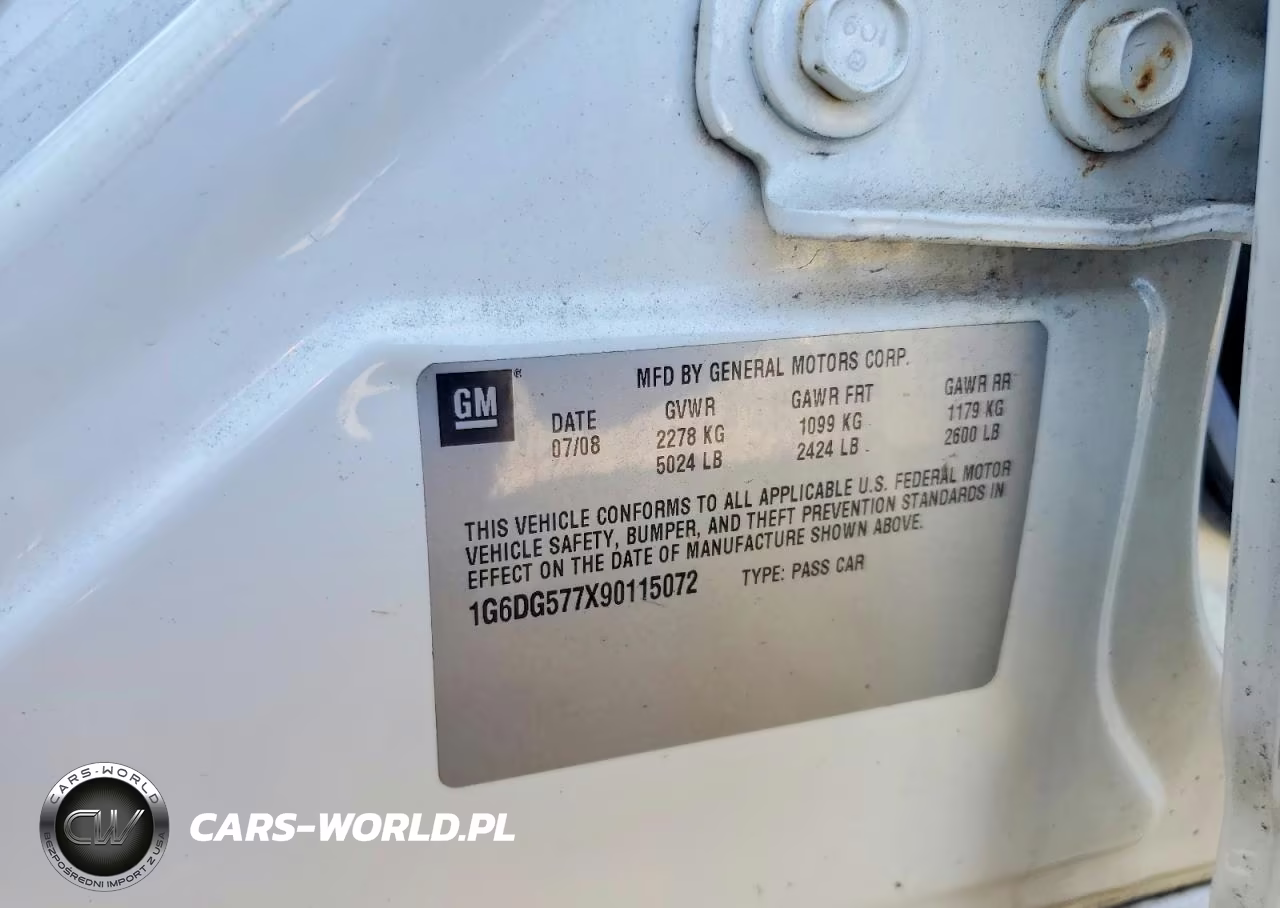 2009 Cadillac Cts VIN:1G6DG577X90115072 - 12
