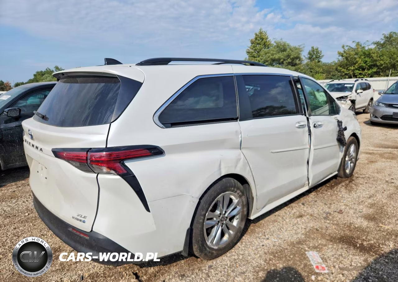 2022 Toyota Sienna Xle VIN:5TDJRKEC8NS097137 - 3