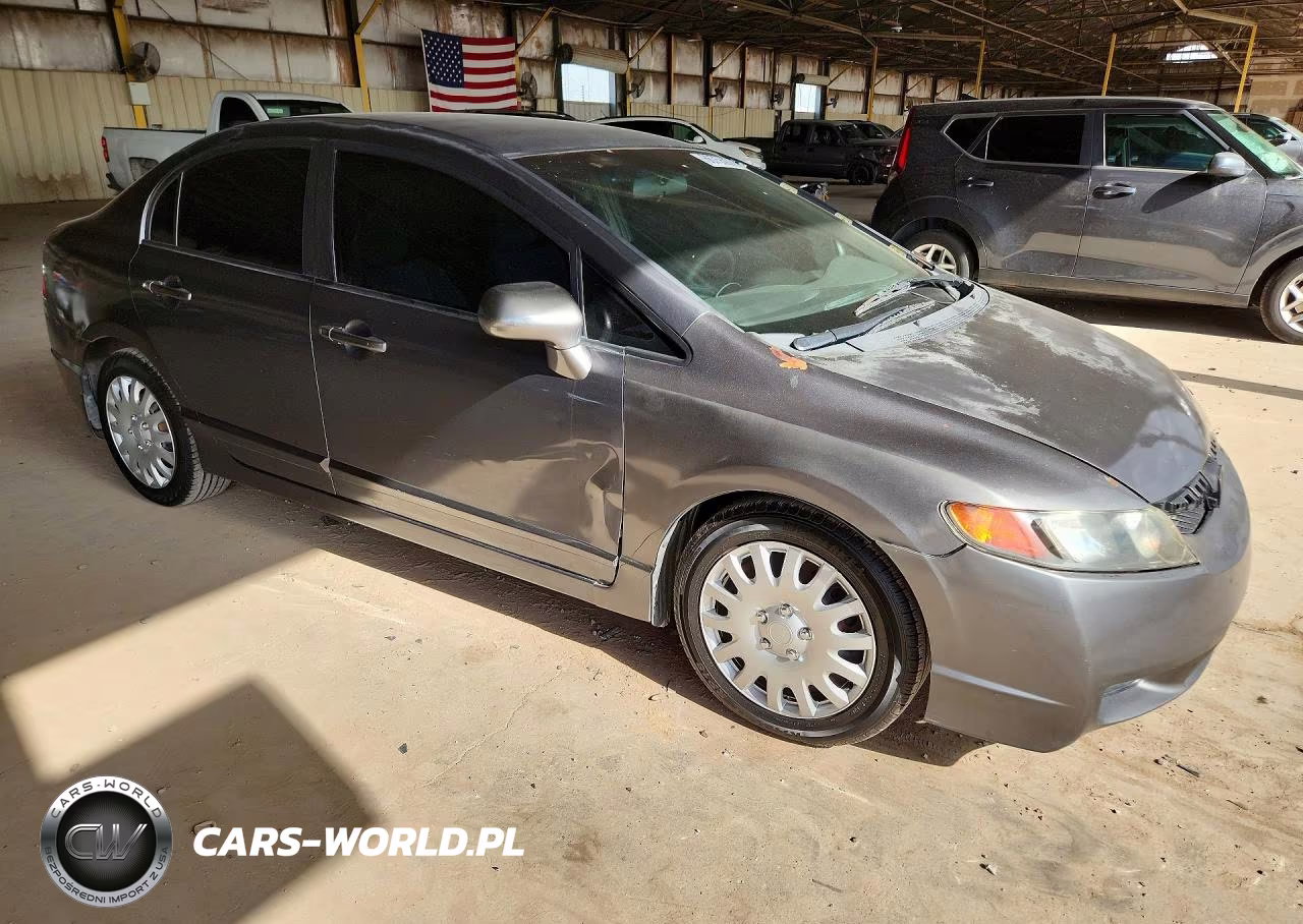 2009 Honda Civic Lx VIN:19XFA16549E048136 - 4