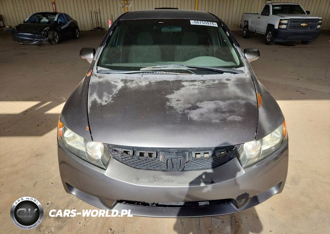 2009 Honda Civic Lx VIN:19XFA16549E048136 - 5