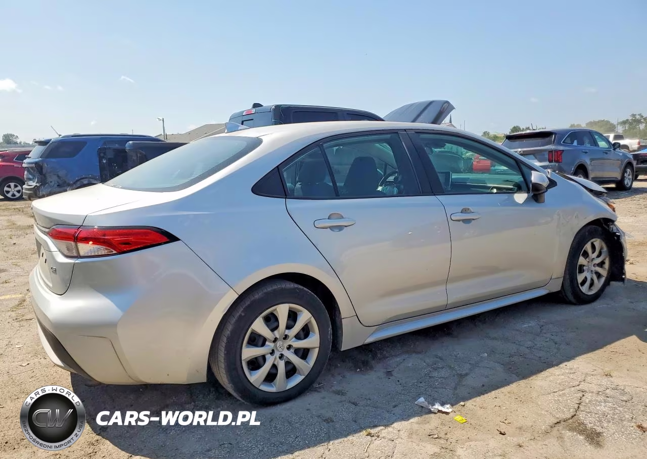 2020 Toyota Corolla Le VIN:5YFEPRAEXLP029337 - 3