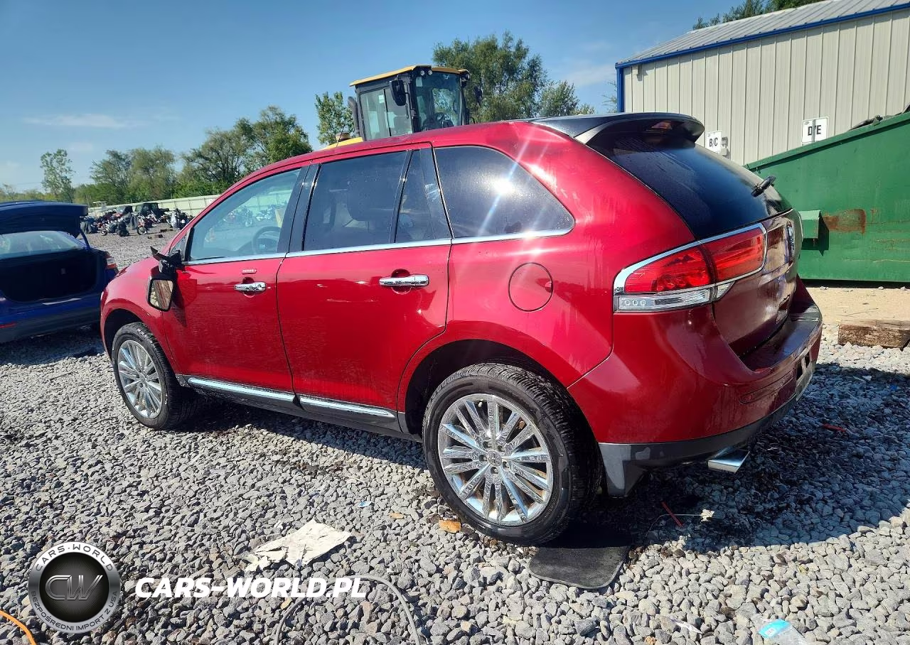 2013 Lincoln Mkx VIN:2LMDJ6JK5DBL21442 - 2