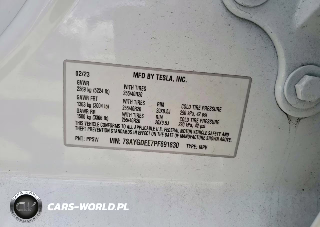 2023 Tesla Model Y VIN:7SAYGDEE7PF691830 - 13