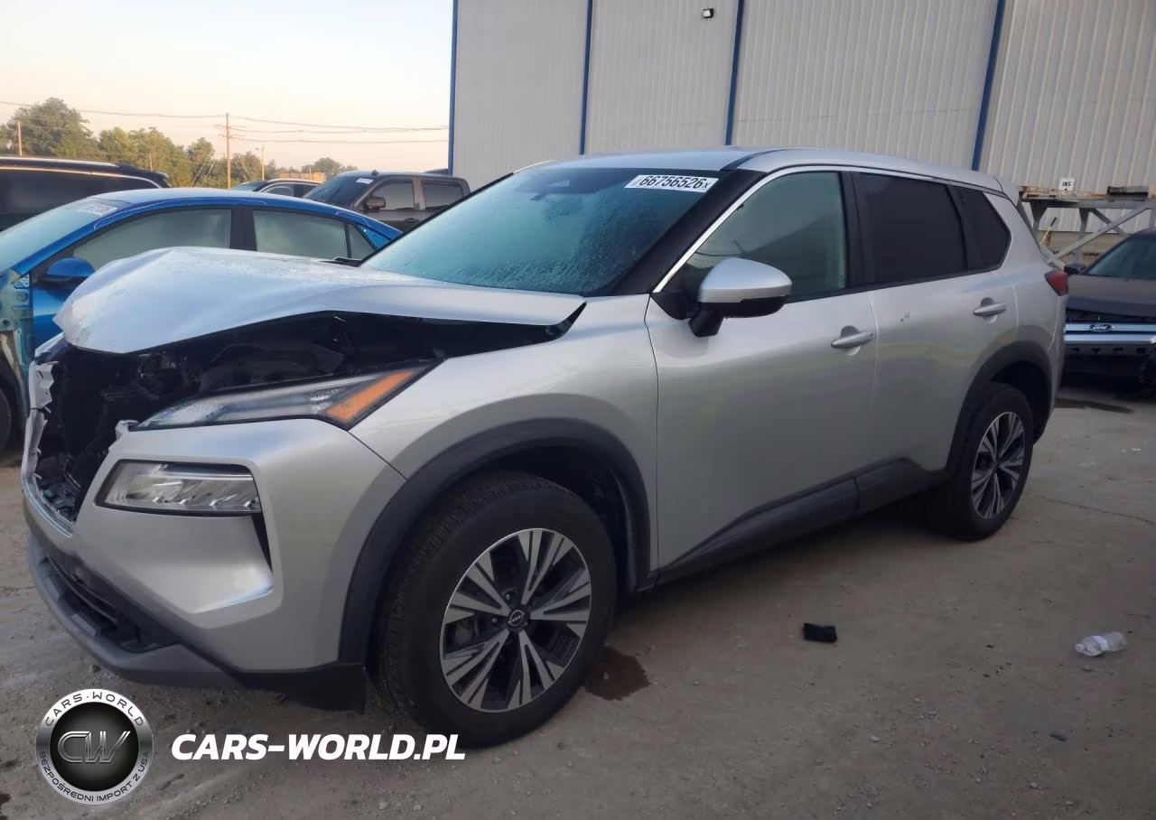 2022 Nissan Rogue Sv VIN:5N1BT3BB4NC679899 - 1