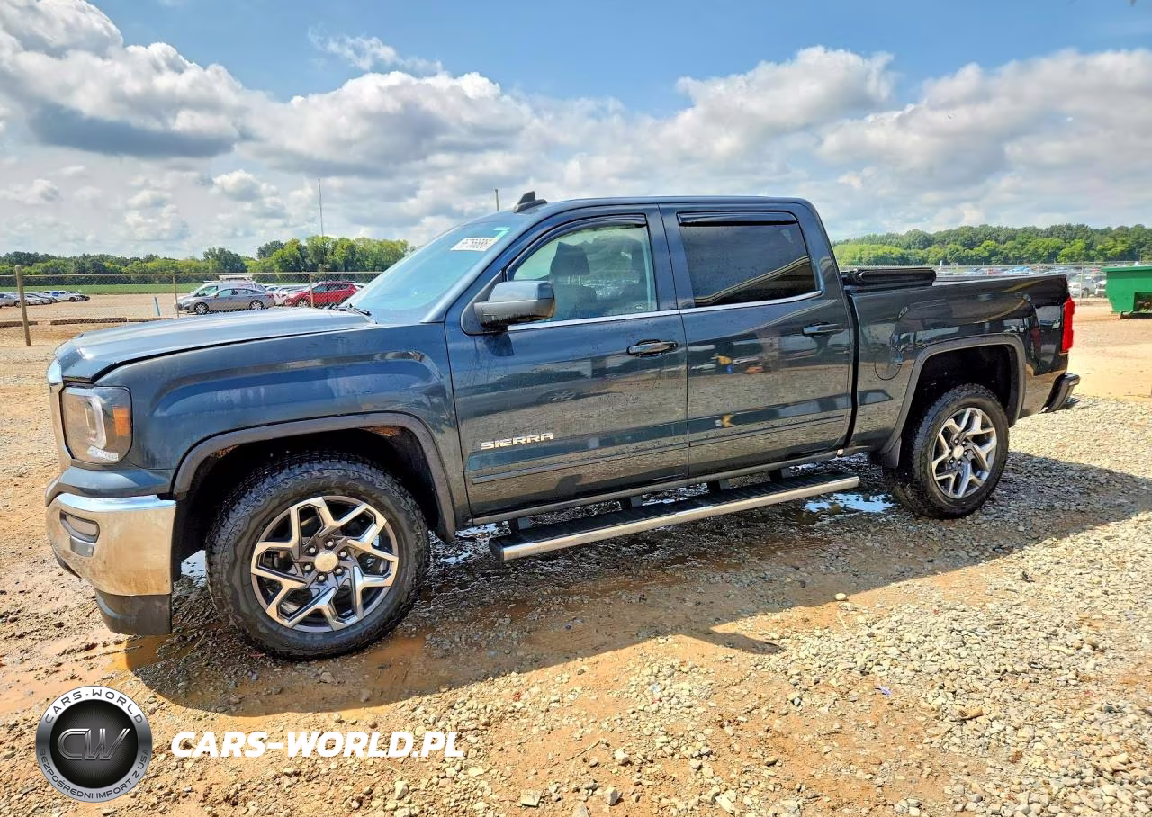 2017 GMC Sierra C1500 Sle VIN:3GTP1MEC7HG423929 - 1